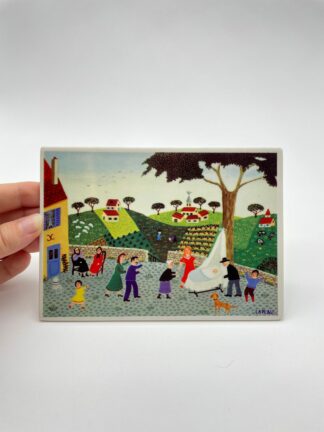 Vilbo Card Villeroy&Boch Keramik 70er 80er LAPLAU Tauffest #78