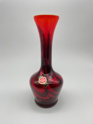 Glasvase Opaline Florence VB Made in Italy #219