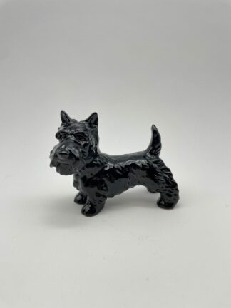 Goebel Figur Hund Terrier schwarz #387