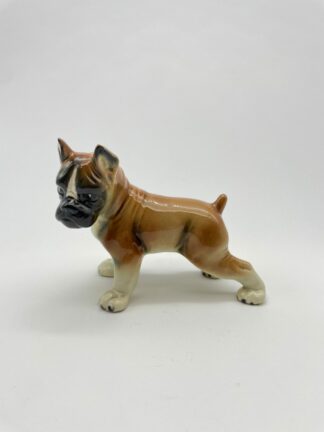 Goebel Figur Porzellan Boxer Hund #421