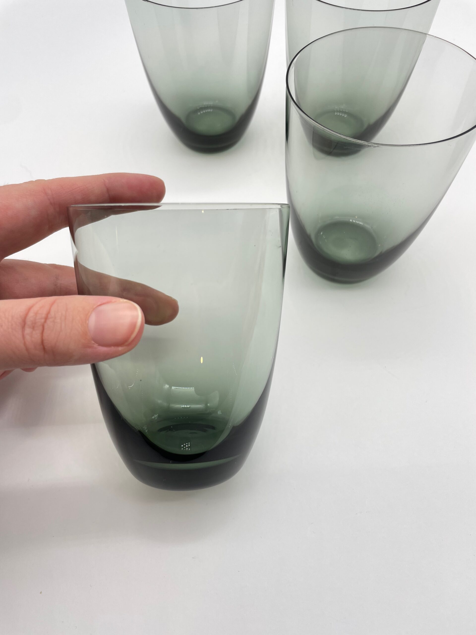 4er Set Rauchglas Gläser extra dünn edel – Bild 4
