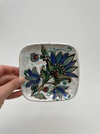 Südtiroler Kunstkeramik Schale Wanddekoration #552