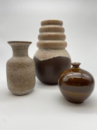 3er Set Vasen „Natural Browns“ Steuler, Studio, Scheurich #616