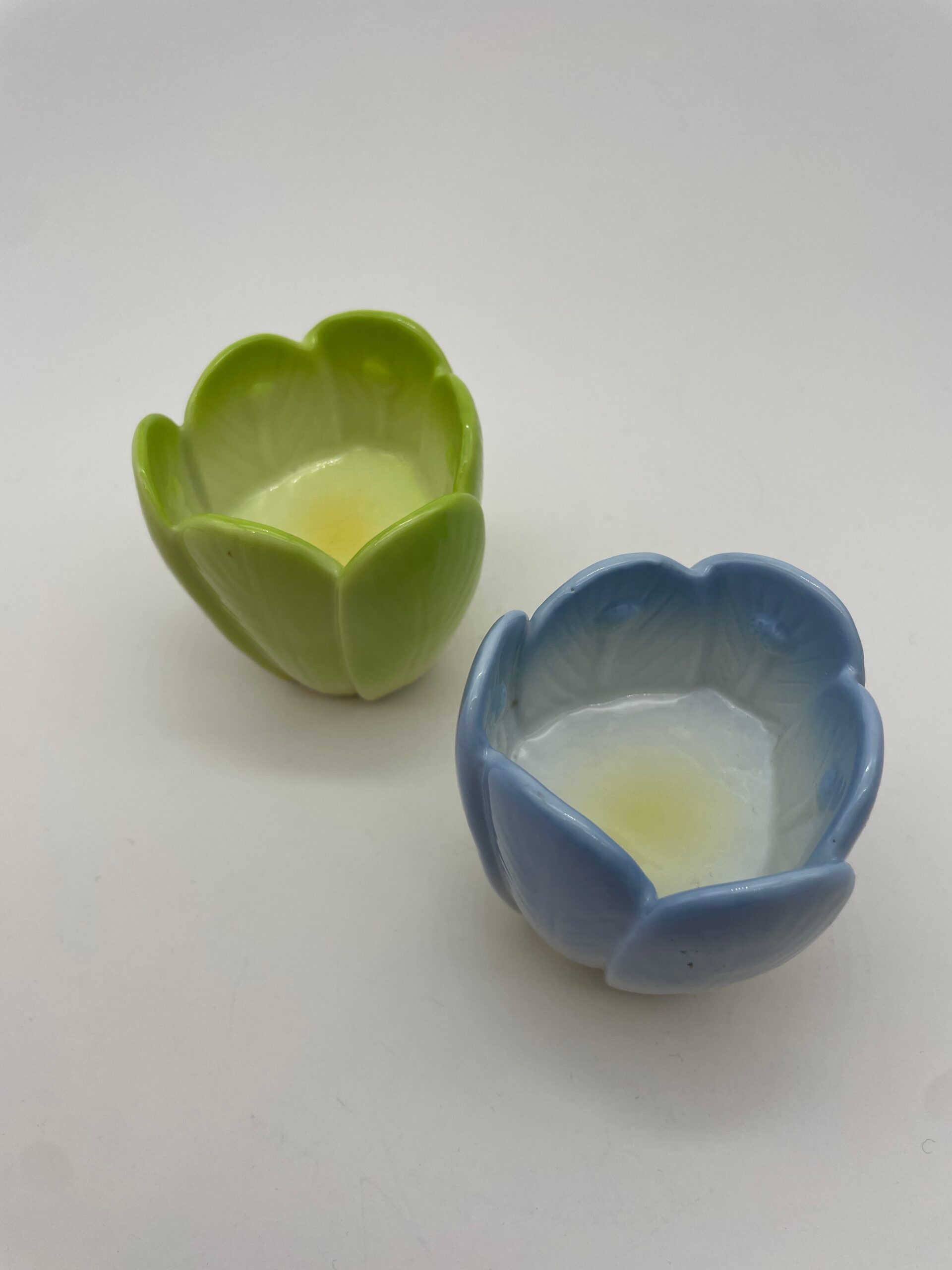 2er Set Keramik Teelichthalter Tulpen #699 – Bild 3