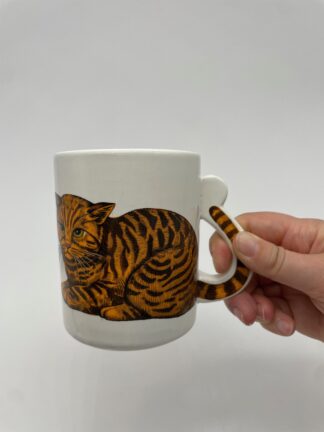 Tasse Katzenmotiv Rote Katze