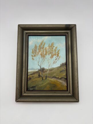 Original &Ouml;lgem&auml;lde Cajetan Hayn 1956 Chiemseemaler #791
